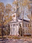 Childe Hassam Church at Old Lyme oil painting on canvas